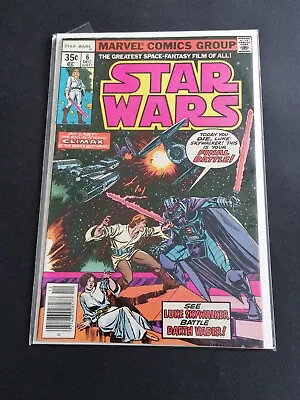 Buy Star Wars #6 - Marvel Comics - December 1977 - 1st Print - Based On The Film • 36.81£