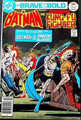 Buy THE BRAVE AND THE BOLD #132 VFN BATMAN AND KUNG FU FIGHTER DC Comics 1977 APARO • 7.49£