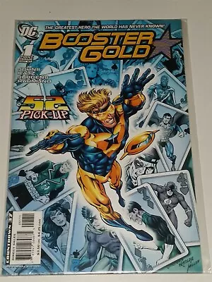 Buy Booster Gold #1 Nm+ (9.6 Or Better) October 2007 Dc Comics • 7.99£