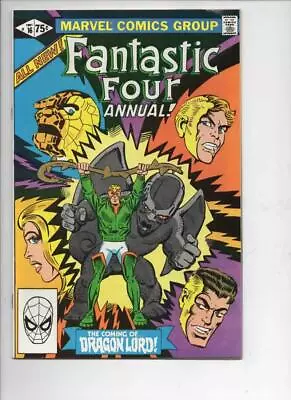 Buy FANTASTIC FOUR #16 Annual, VF/NM, Dragon Lord, 1961 1981, Marvel • 10.45£