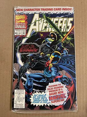 Buy Avengers Annual #22 Polybagged With Trading Card 1st Print Marvel Comics (1993) • 3.15£