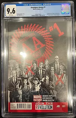 Buy Marvel Comics Avengers Arena #1 2013 1st Appearance Of Cullen Bloodstone CGC 9.6 • 59.99£