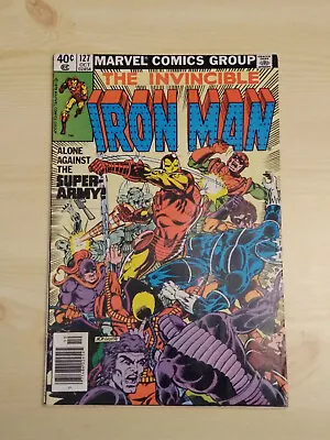 Buy Iron Man #127 - Alone Against The Super Army! (1979) Marvel  • 3.96£