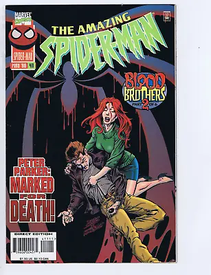 Buy Amazing Spider-Man #411 Marvel 1996 Peter Parker: Marked For Death ! '' • 15.77£