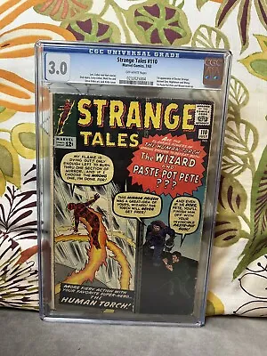 Buy Strange Tales #110 CGC 3.0 First Doctor Strange, Ancient One & Wong Appearance • 1,778.87£