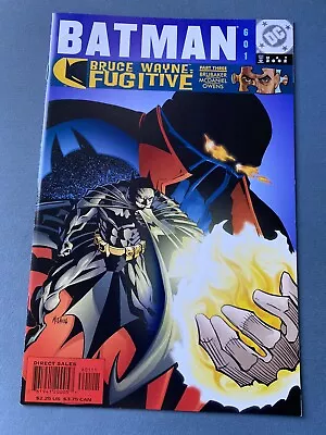 Buy DC Comics BATMAN #601 Bruce Wayne Fugitive Pt 3 2002 1ST PRINT NEW UNREAD • 5.59£