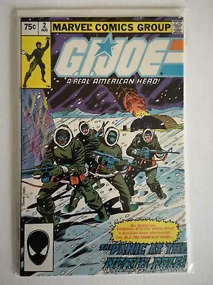 Buy G.I. JOE: A REAL AMERICAN HERO #2 - 2nd PRINT - MARVEL COMICS  1982 • 18.95£