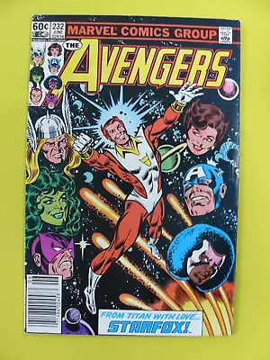 Buy Avengers #232 - 1st Eros As Starfox - Al Milgrom Cover - VF- - Marvel • 15.88£
