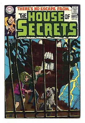 Buy House Of Secrets #81 FN+ 6.5 1969 1st App. Abel • 181.34£