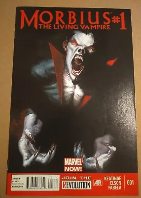 Buy Morbius The Living Vampire #1 Marvel Now! 2012 • 6.50£