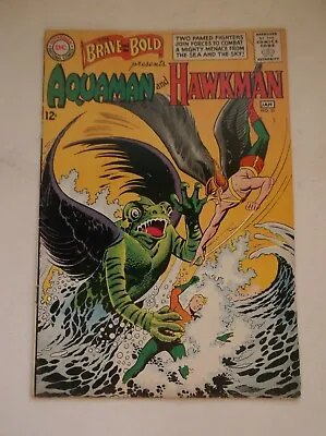 Buy Dc: The Brave And The Bold #51, Featuring: Aquaman & Hawkman, 1964, Fn- (5.5)!!! • 72.38£