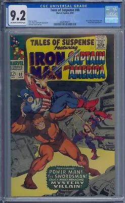 Buy Tales Of Suspense #88 Cgc 9.2 Iron Man Captain America Power Man Mole Man • 101.10£