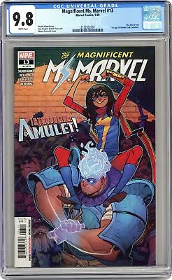 Buy Magnificent Ms. Marvel #13A Petrovich CGC 9.8 2020 2122832001 • 177.18£
