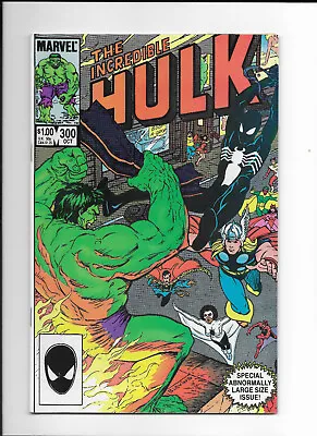 Buy Marvel 1984 The Incredible Hulk 300 Near Mint 9.4 Direct Print - High Res Scans • 12.81£
