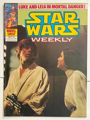 Buy Star Wars Weekly, No.102 Vintage Marvel Comics UK • 2.25£