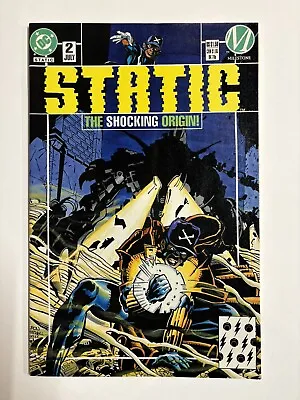 Buy Static #2 1st Print Static Shock Teen Titans Milestone DC - Superb Condition • 7.16£
