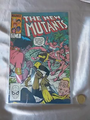 Buy New Sealed The New Mutants #8 October 1983 Marvel • 1.99£