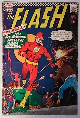 Buy The Flash #170 (dc 1967) Silver Age Est~good+(2.5) See Nothing  Abra Kadabra App • 7.91£