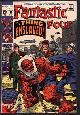 Buy Fantastic Four #91 7.5 // 1st App Torgo Marvel Comics 1969 Id: 51229 • 49.55£