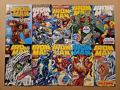 Buy Iron Man #290-299 Complete Lot Of 10 Marvel 1993 High Grade • 23.71£