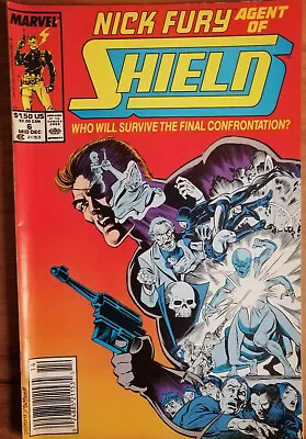 Buy Nick Fury, Agent Of S.H.I.E.L.D. #6 (1989) / US Comic / Bag. & Boarded/1st Print • 1.79£