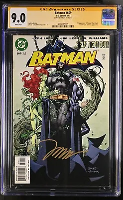 Buy Batman #609 - Signed By Jim Lee - CGC SS 9.0 • 158.89£