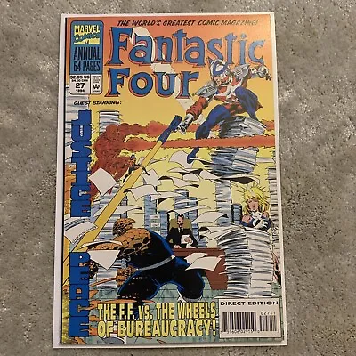 Buy Fantastic Four Annual #27 - Multiple First Apps From The TVA / Loki Marvel • 18.99£