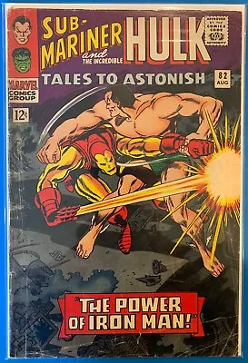 Buy Tales To Astonish #82 (Aug 1966, Marvel) Iron Man Appearance • 26.88£