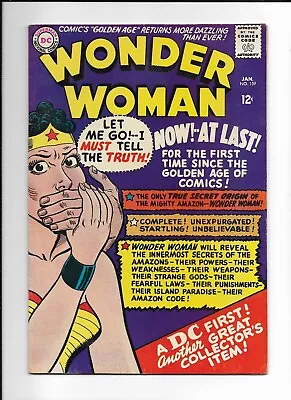 Buy WONDER WOMAN #159 (Jan 1966) Comic - 1st SA Origin Retold  • 29.28£