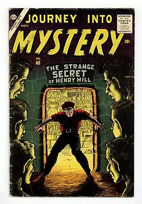 Buy Journey Into Mystery #40 GD+ 2.5 1956 • 122.50£