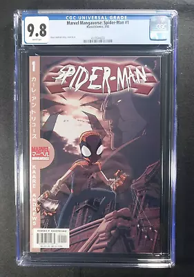 Buy Marvel Mangaverse: Spider-Man #1 CGC 9.8 NM/M 1st App Manga Spider-Man WP 2002 • 99.63£