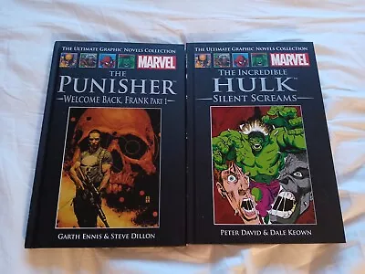Buy The Incredible Hulk Silent Screams And Punisher Welcome Back Frank • 9£