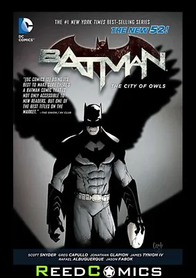 Buy BATMAN VOLUME 2 THE CITY OF OWLS GRAPHIC NOVEL Paperback Collects (2011) #8-12 • 12.99£