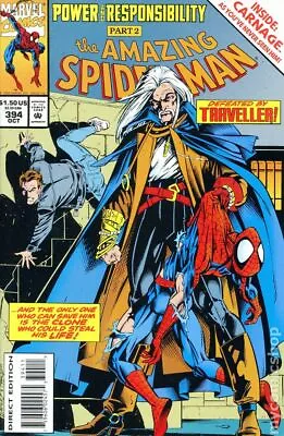 Buy Amazing Spider-Man #394B Non-Foil Variant VF 8.0 1994 Stock Image • 10.39£