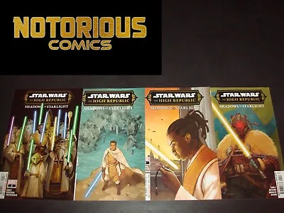 Buy Star Wars High Republic Shadows Of Starlight 1-4 Complete Comic Lot Set Marvel • 23.64£