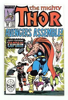 Buy Thor #390 VF+ 8.5 1988 1st Time Steve Rogers Lifts Mjolnir • 29.96£