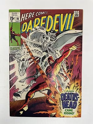 Buy Daredevil #56 Marvel Comics Vs. Death's Head Silver Age 1969 MCU • 12.53£