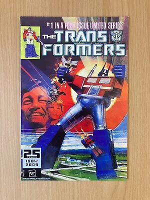 Buy Marvel Transformers #1 25th Anniversary Comic Book Generation 1 G1 1984 2009 • 1£