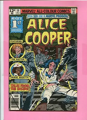 Buy Marvel Premiere # 50 - Alice Cooper - 1st Comic Appearance - Sutton/austin Art • 29.99£