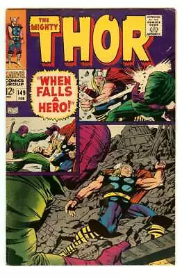 Buy Thor #149 5.0 // Origin Of Black Bolt & The Inhumans Marvel Comics 1968 • 33.58£