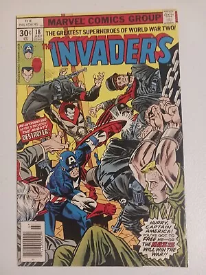 Buy Invaders #18 - 1st Appearance Destroyer (Marvel 1974) Newsstand CGC IT VF/NM • 11.15£