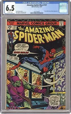 Buy Amazing Spider-Man #137 CGC 6.5 1974 4201756005 • 34.38£