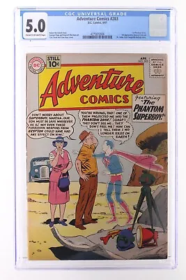 Buy Adventure Comics #283 (DC, 1961) CGC 5.0 • 392.91£