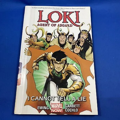 Buy Marvel Avengers LOKI Comic Agent Of Asgard I Cannot Tell A Lie Paperback Coelho • 13.66£