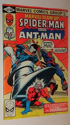 Buy Marvel Team Up #103 Spider-man And Ant-man  9.0 1981 • 12.17£