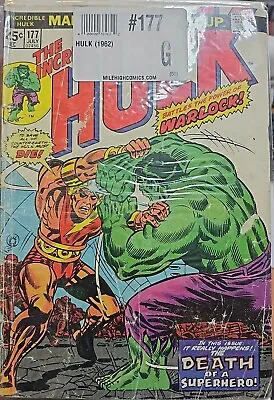 Buy The Incredible HULK *177 -  (1962) - Comic Book • 40£