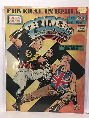 Buy 2000 AD #535 VF 1st Print UK Comics Magazine • 3.50£