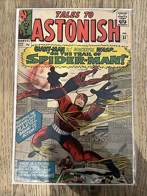 Buy Marvel Comics Amazing Tales To Astonish #57 1964 Silver Age Early Spider-Man App • 64.99£