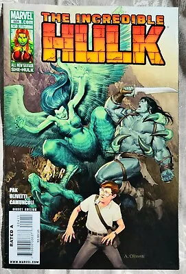 Buy Incredible Hulk 604 1st Margo Chandler As Harpy Pak Olivetti Camuncoli Skaar • 7.12£