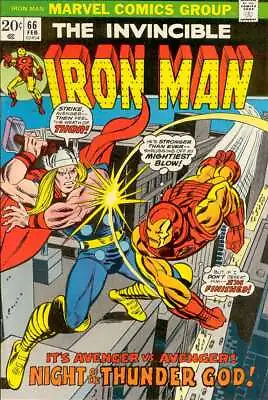 Buy Iron Man (1st Series) #66 VG; Marvel | Low Grade - Vs Thor - We Combine Shipping • 19£
